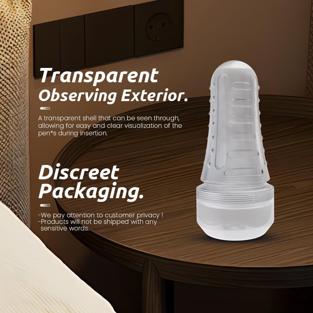 MaxEndurance Transparent Fleshlight Masturbator-4