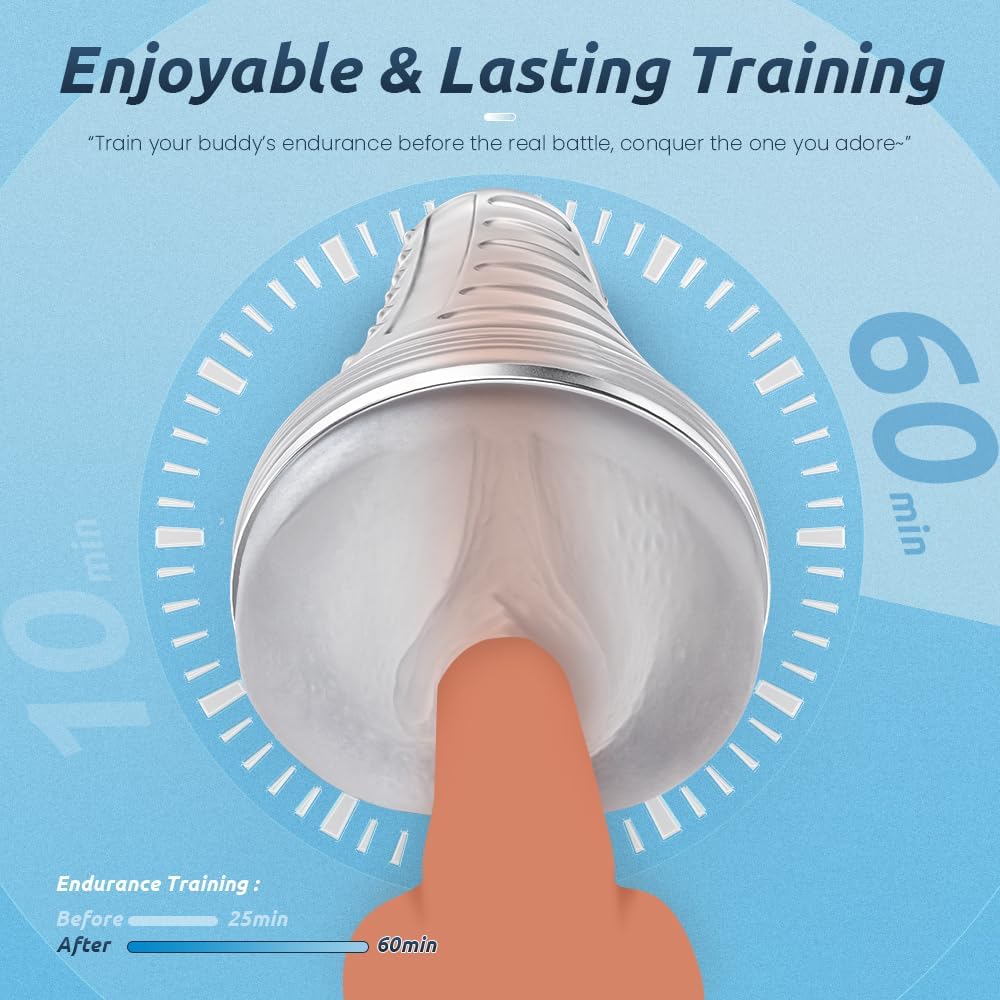 MaxEndurance Transparent Fleshlight Masturbator-3