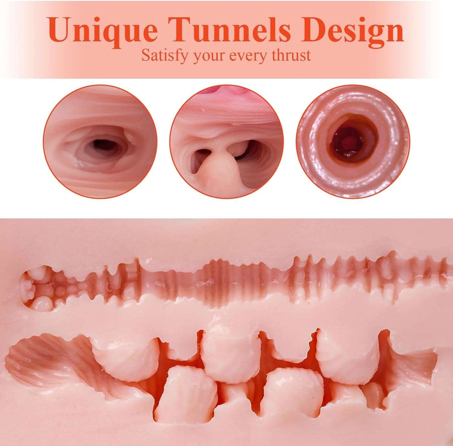 Lifelike Male Masturbator Sex Doll with Realistic Vagina-1