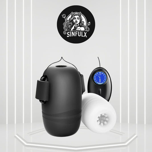 TitanStroker 6-in-1 Male Vibrating Masturbator-0