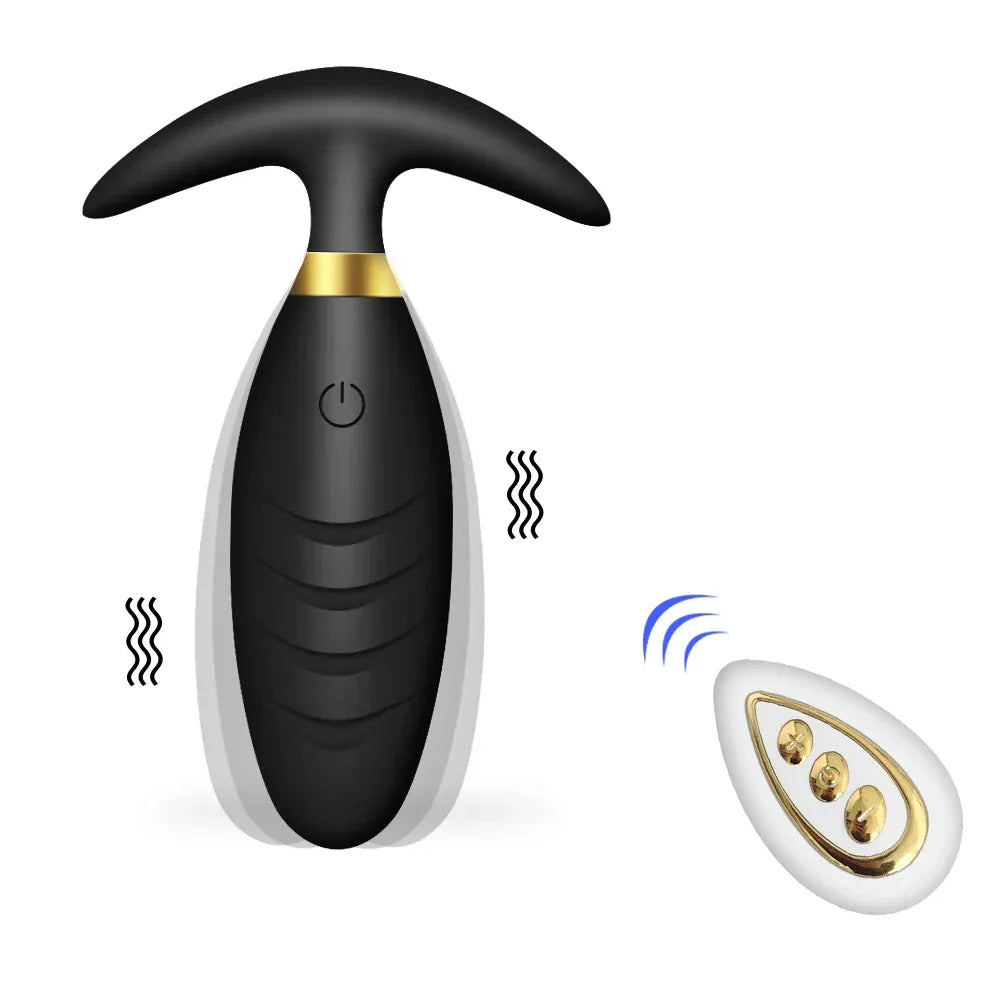 Wireless Anal Plug for Couples - Removable Stimulator-6