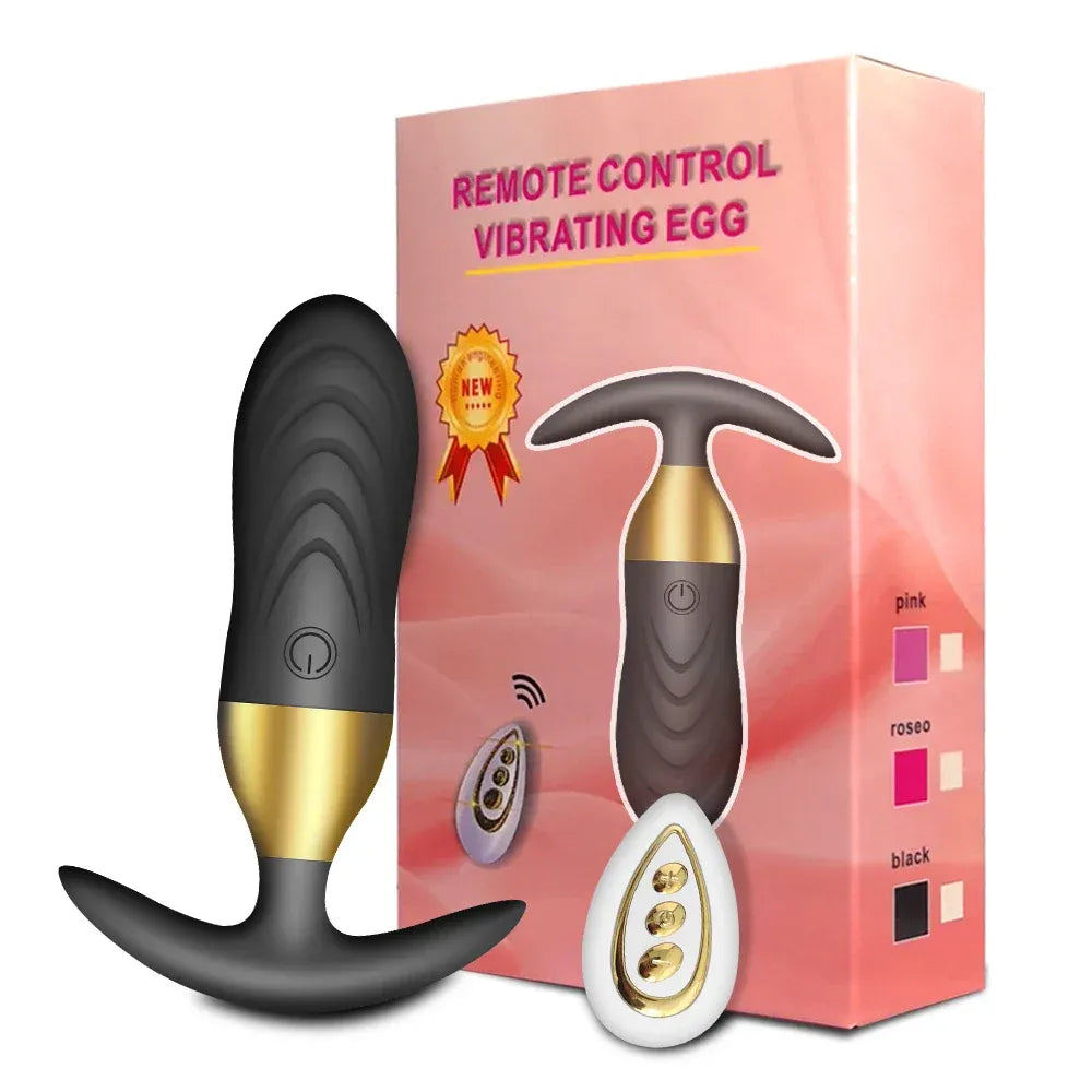 Wireless Anal Plug for Couples - Removable Stimulator-5