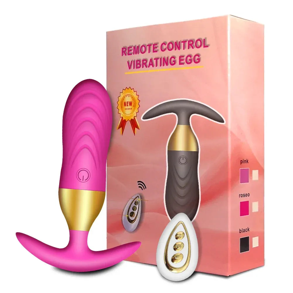 Wireless Anal Plug for Couples - Removable Stimulator-8