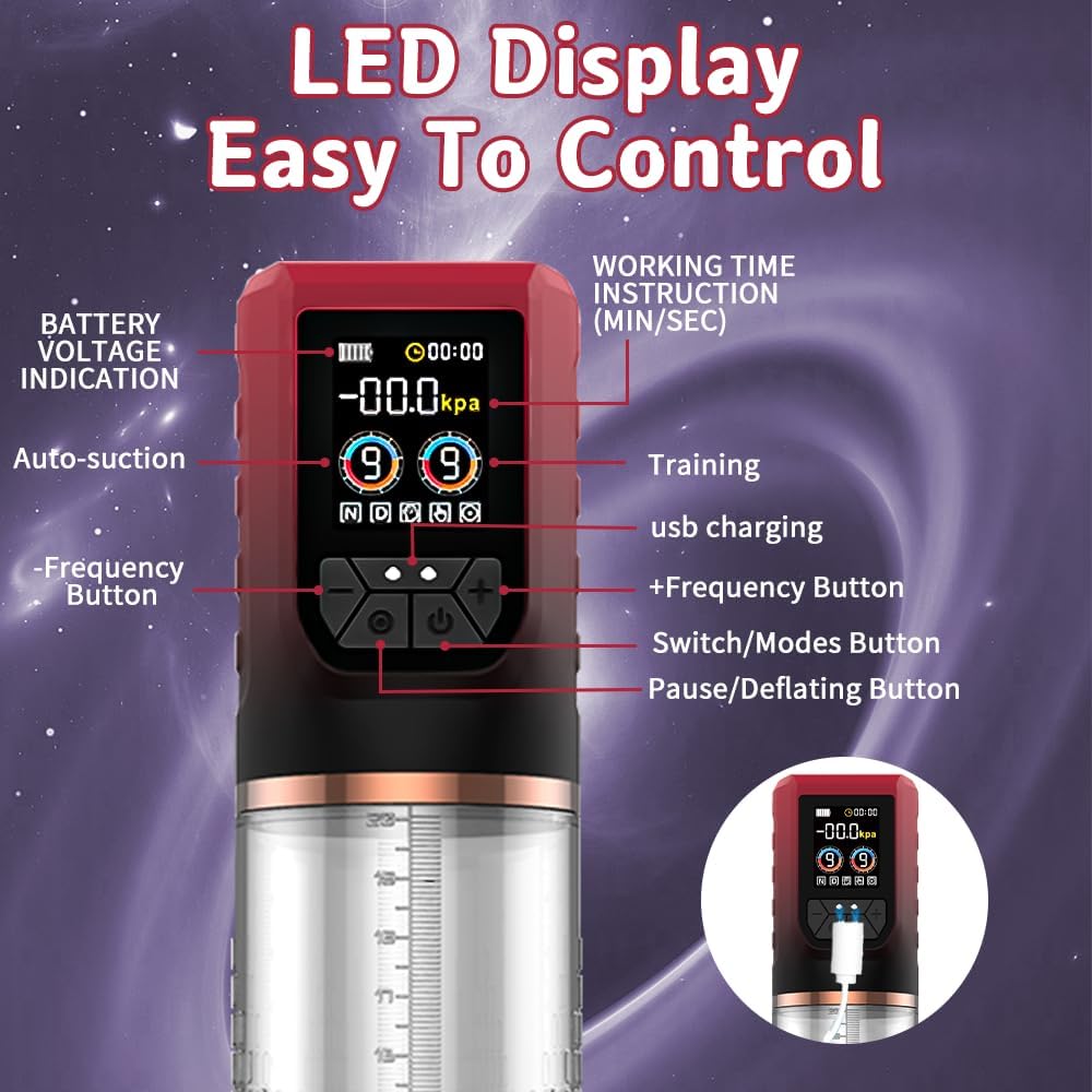 EcstasyVault Electric Penis Vacuum Pump-4
