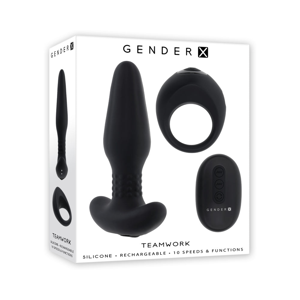 Gender X Teamwork Black-0