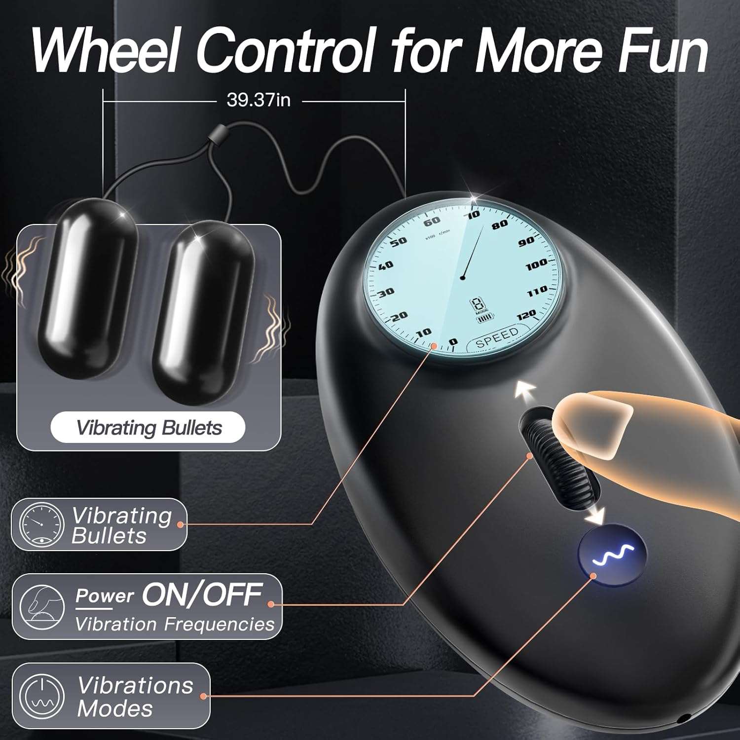 TitanStroker 6-in-1 Male Vibrating Masturbator-4