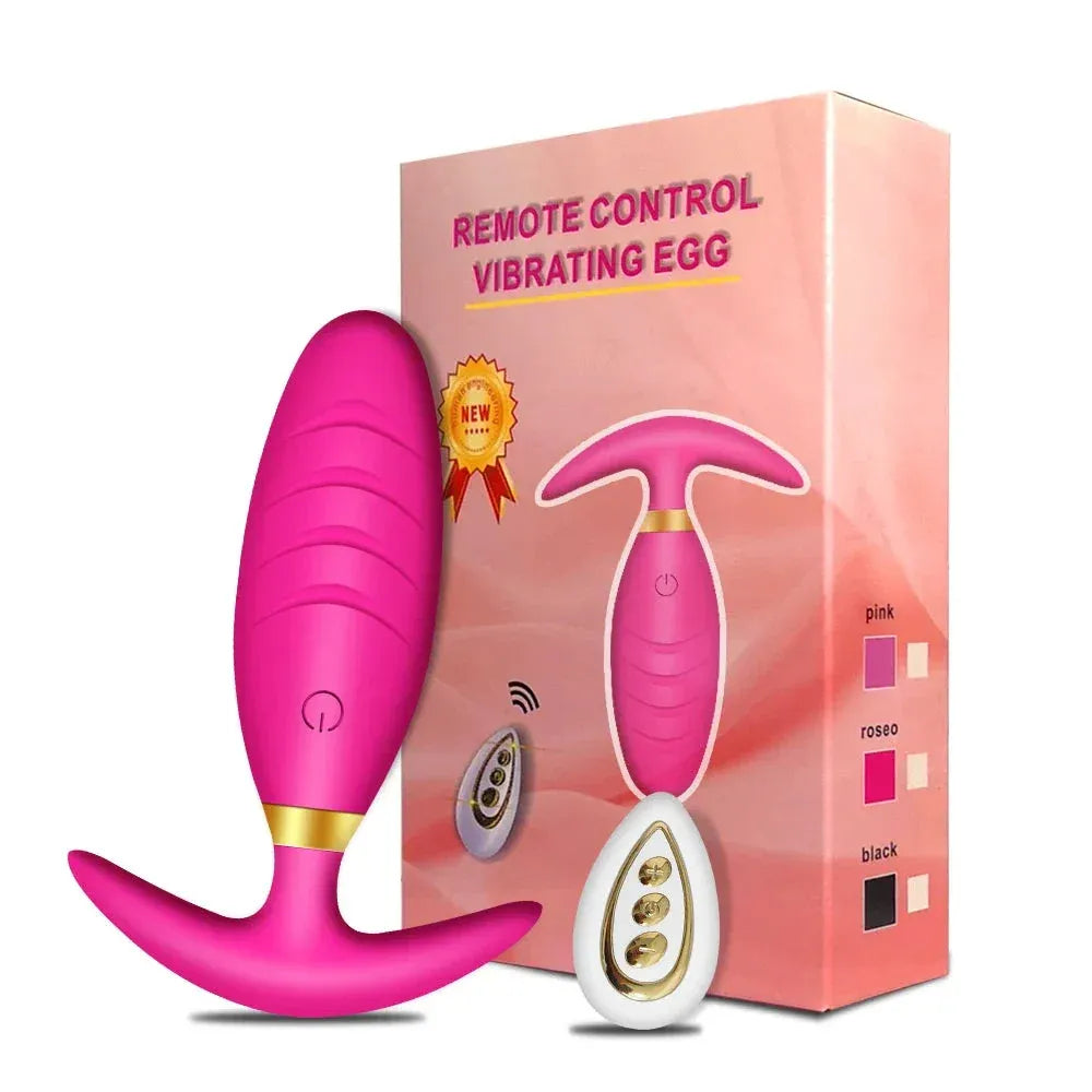 Wireless Anal Plug for Couples - Removable Stimulator-10